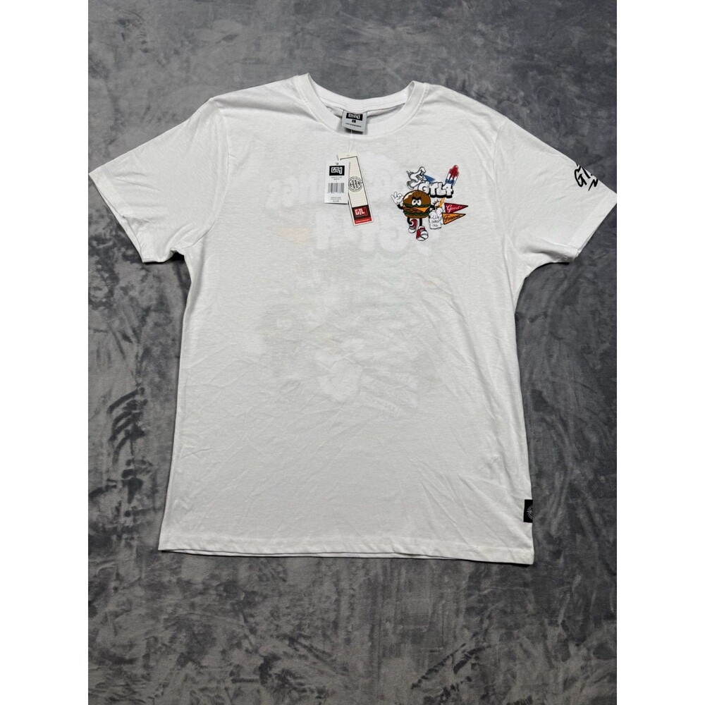 GTL4 Good Things Last Forever GRAFFITI Graphic T-Shirt Nwt Large Mens